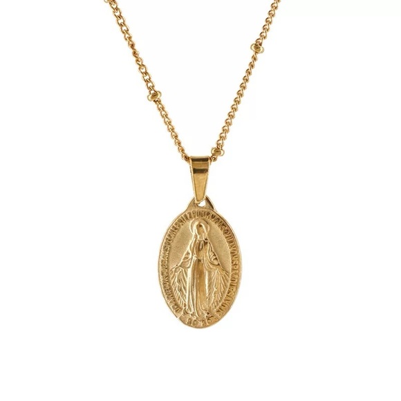 Gold Pendant Necklace - Picture 1 of 2